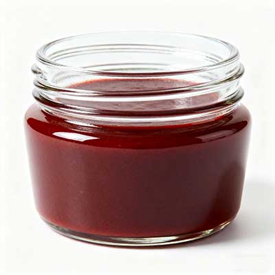 sauce glass jar