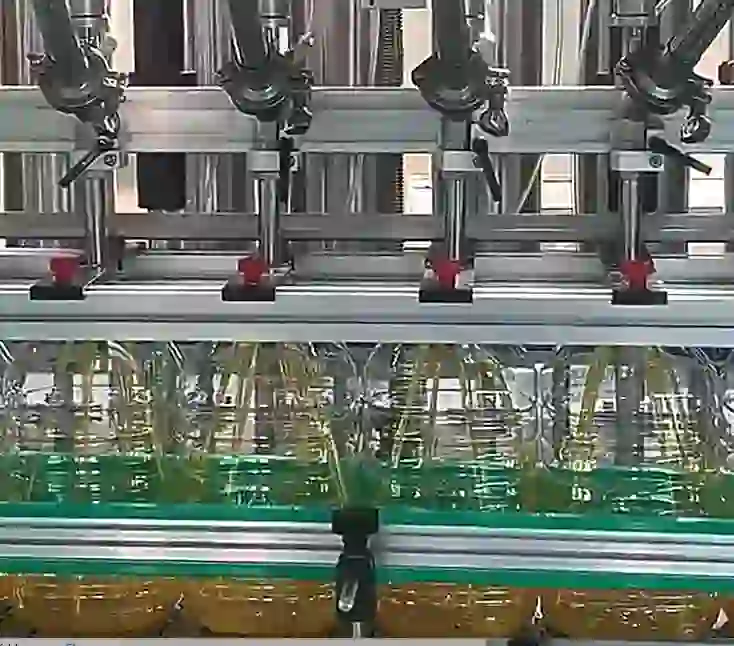 oil filling machine detail