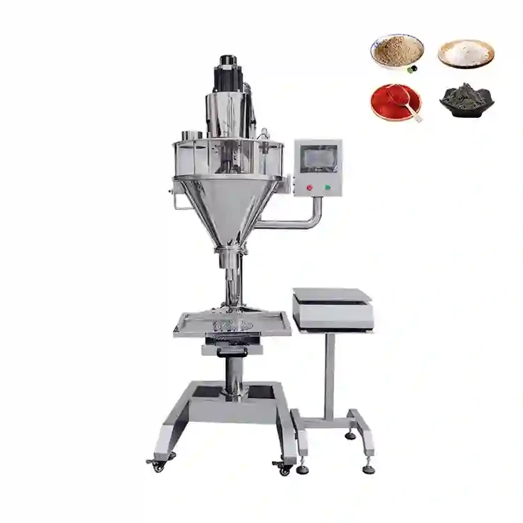 Semi Automatic Auger Powder Filling Machine