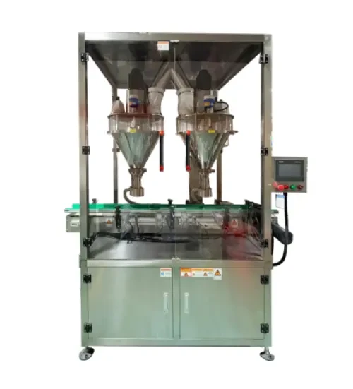 powder bottle filling machine