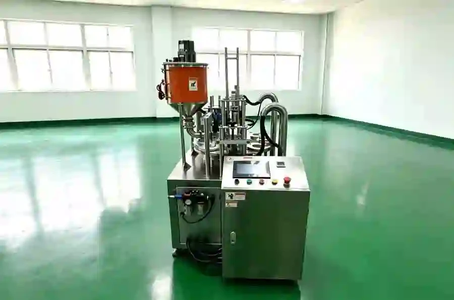 Rotary Cup Filling and Sealing Machine