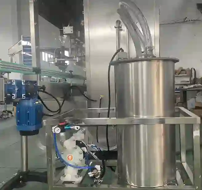 Overflow Filling Machine: The Ideal Solution for Consistent Liquid Level Filling 4 overflow filler return tank