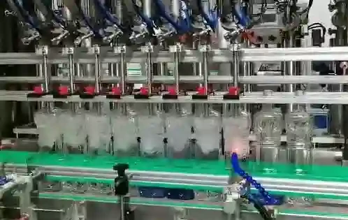 wine filling machine-filling part