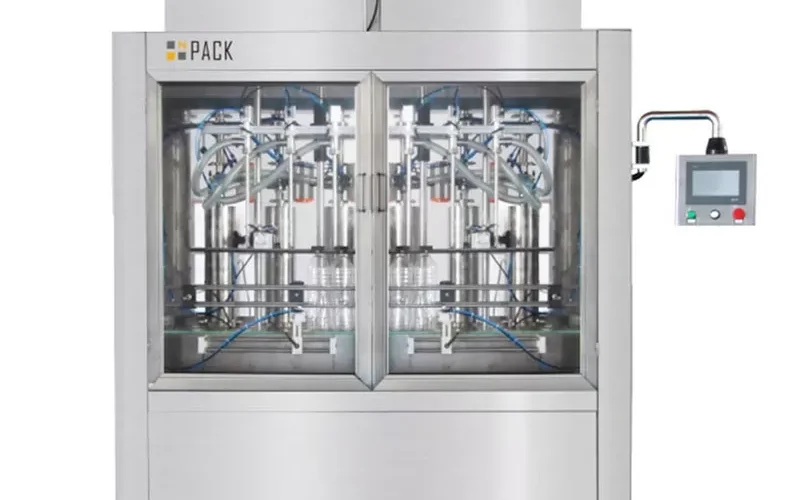 NP-VF automatic_volumetric_piston_filling_machine_with_multy_heads_servo_driven_inline_system