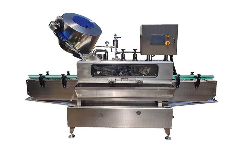steam-vacuum-capping-machine